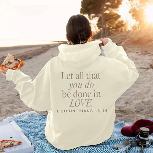 ASTANFY Christian Sweatshirts for Women Jesus Religious Faith Hoodies Inspirational Graphic Tee Long Sleeve Pullover Shirts4