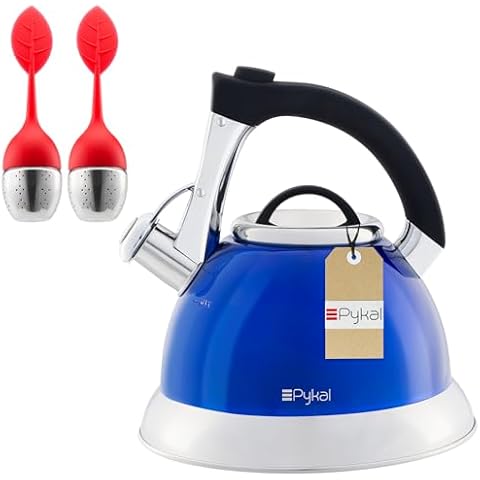Pykal 3L Whistling Kettle with iCool Handle Cover