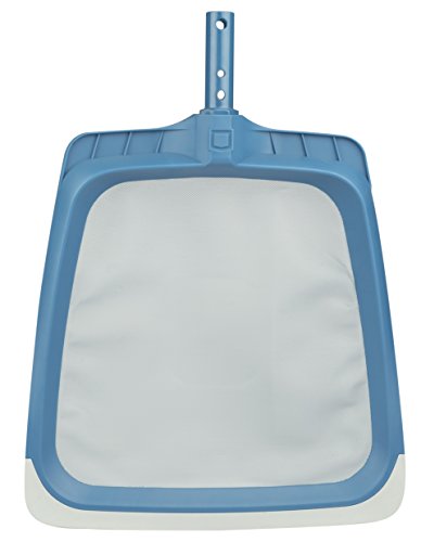 Blue Line Épuisette de Surface avec Raclette Intégrée pour Piscine - Accessoire de Nettoyage...