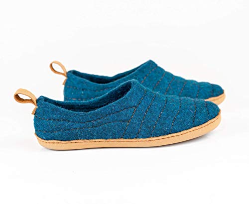 Burebure Women'S Wool Slippers Cocoon Springtime Clogs Slippers thumb #5