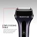 Remington Men's Electric Shaver [3-fold foil: Fast & Skin-Friendly/Wet & Dry Usage] Foil Shaver F7 (Rechargeable Lithium Battery, Long Hair Trimmer + 3-Day Beard Attachment) F7000