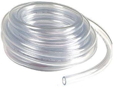 PVC Clear Vinly Tubing,16mm x 19mm OD,100 Foot /,Plastic Flexible Hose Tube,Flex Pipe for Water,Beverage Pump Etc
