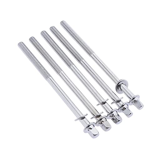 Baosity 5pcs 4'' Drum Tension Rods for Tom Snare Bass Drum Replacement