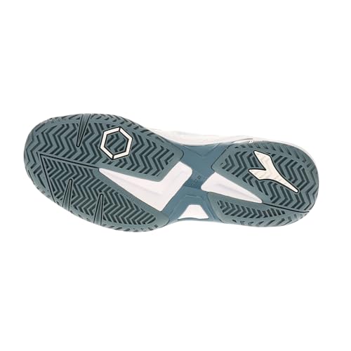 Image of Diadora Mens Trofeo 2 All Ground Pickleball Pickleball Sneakers Shoes - White