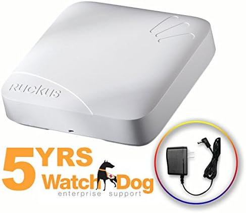 Ruckus Wireless ZoneFlex R700 dual-band 802.11abgn/ac Wireless Access Point, 3x3:3 streams, BeamFlex+, dual ports, 802.3af PoE support with 5-Year WatchDog Support and AC Power Supply