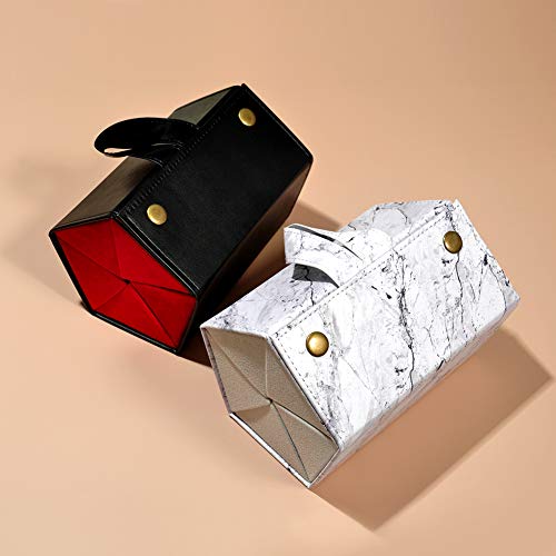 Multiple Leather Sunglasses Travel Organizer Case Foldable Eyeglasses Storage Box Portable Eyewear Display Containers