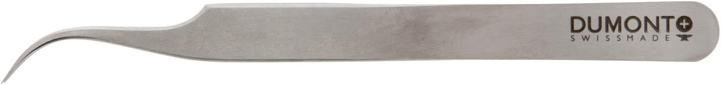 Genuine Dumont High-tech Matte Finish Tweezers, Stainless Steel, Style 7 | TWZ-301.28