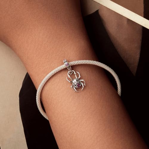 Abalorio de araña de plata de ley 925 un regalo simbólico y original 2