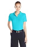 Greg Norman New Women Short Sleeve Protek Micro Pique Golf Polo