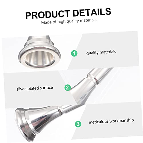 image for LIGHTAOTAO 1pc French Horn Mouthpiece Guitar Accessories Bass Guitar A