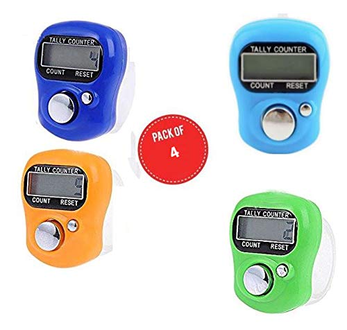 MGR Digital Hand Tally Counter Plastic Electronic Machine for Counting ...