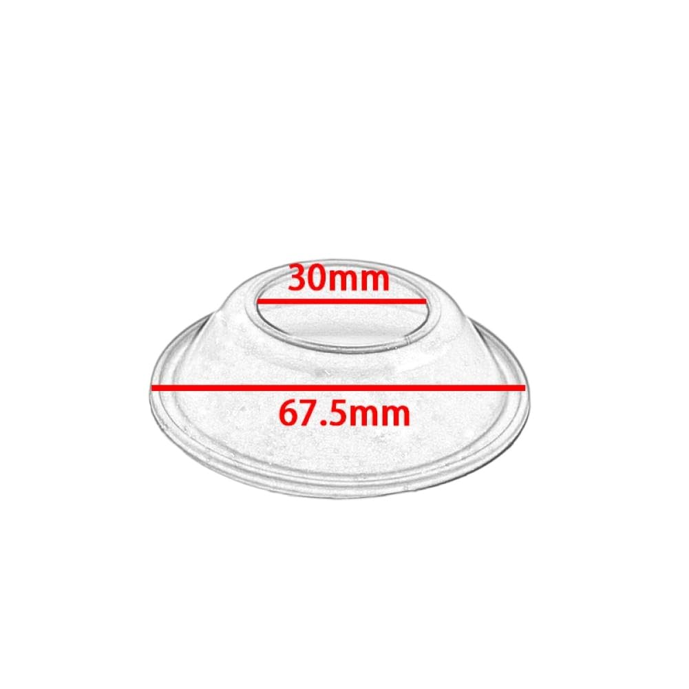 Membrana de Vacío de Goma para Carburador Compatible con Honda VLX400 Steed400 4 Unidades