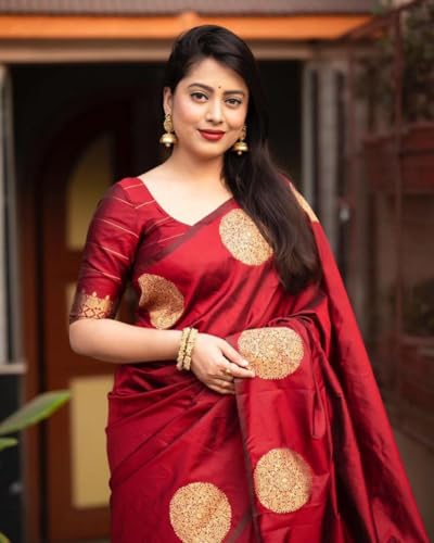 Image of Flosive Women's Kanchipuram Silk Saree