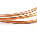Keenso 2m Copper Tubing,6mm OD x 5mm ID C1100 T2 Copper Tube for Refrigerator HVAC System Industry DIY