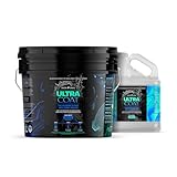 ULTRACOAT Low-VOC Industrial Epoxy Coating System for Flooring, Metallic, Colored and Decorative Options (Clear, 3 Gallon Kit)