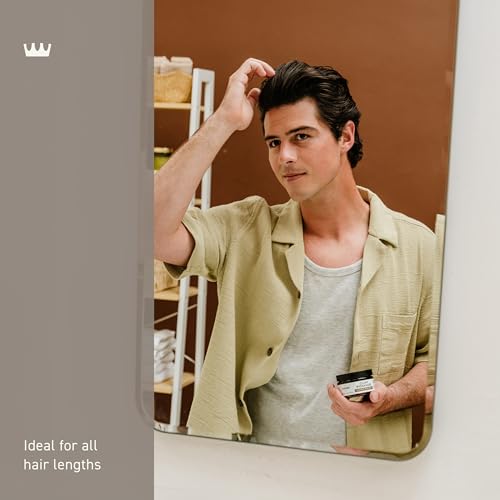 Cremo Hair Clay Pomade for Men, High Hold Matte Finish, 3.4 oz Detail