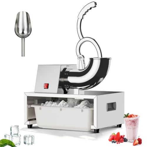Commercial Snow Cone Machine, 440LB/H Shaved Ice