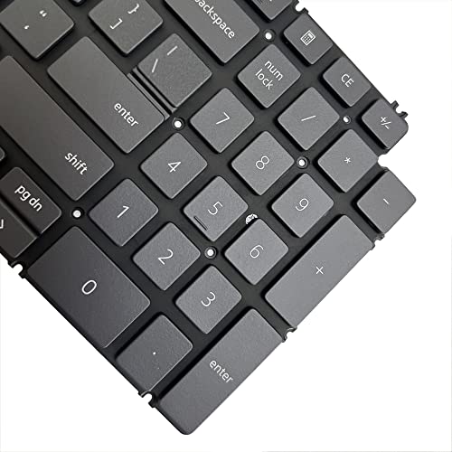 Gintai Laptop Black US Keyboard Backlit for Dell Inspiron 15 3501 3502 3505 5501 5502 5508 5584 5590 5593 5594 5598 7500 7501 7590 7591/ Latitude 3510 Series 051DKM 490.0GE07.010K Clavier by GinTai - Image 4