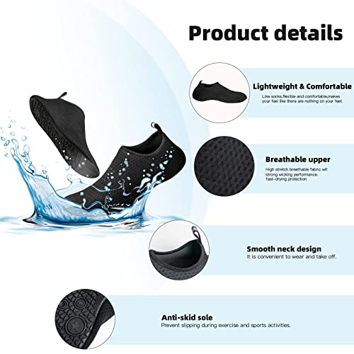 Water Shoes Quick-Dry Aqua Yoga Socks Swim Beach Surf Diving Barefoot Shoes for Men Women2