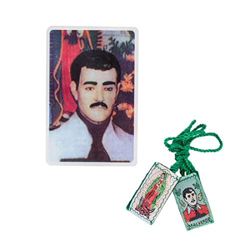 FANMEX - Fantastik - Escapulario Mexicano con estampita (Jesús Malverde) Cover