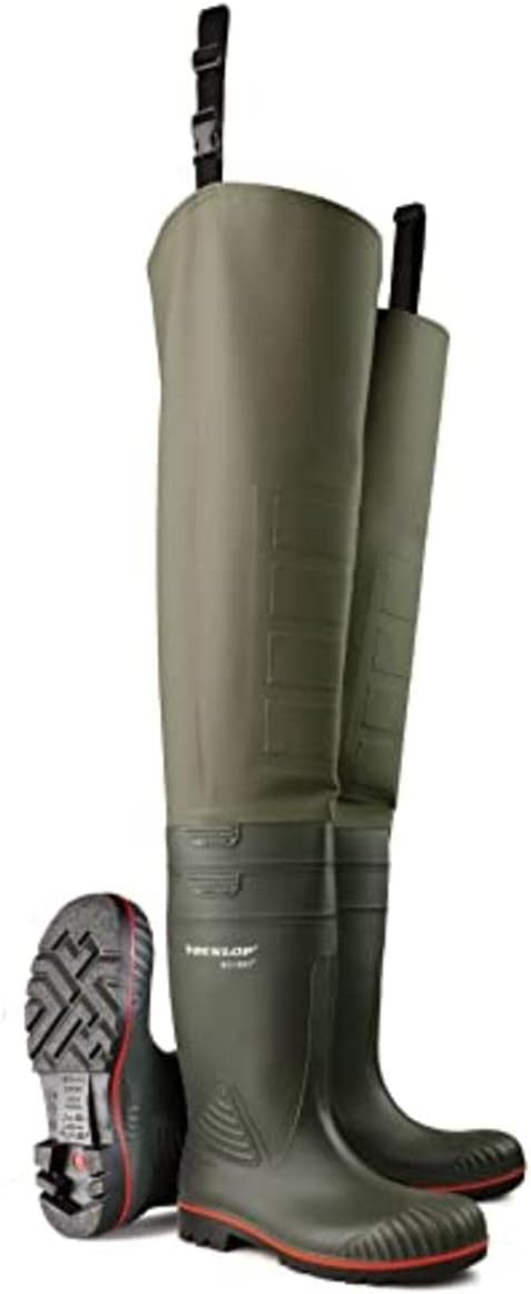DUNLOP Acifort Thigh Wader F/S Green