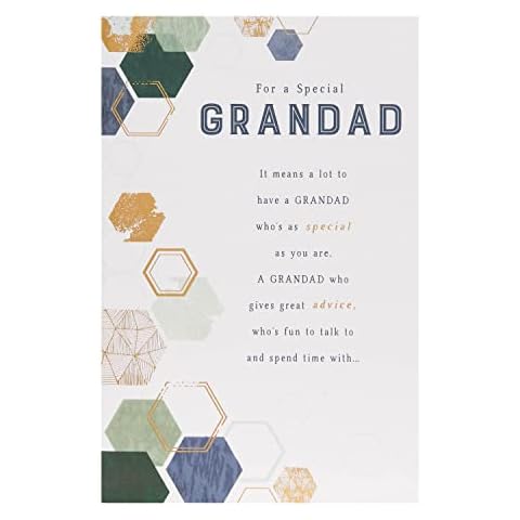 UK Greetings Birthday Card for Grandad Cover