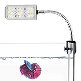 JOR Nano Aquarium Betta Light, 3.5” x 1.5”, Adjustable Height (Intensity) and Angle (Direction),...