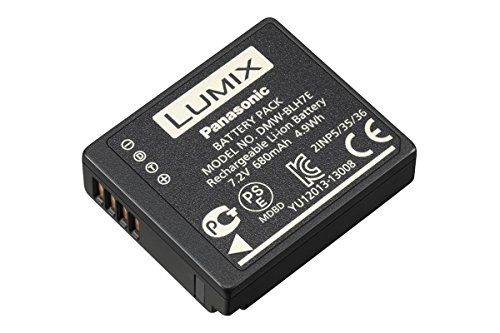 LUMIX DMW-BLH7E Lithium Ionen Akku (geeignet für LUMIX Kameras, u.a. DMC-GM1/GM5/GF7)