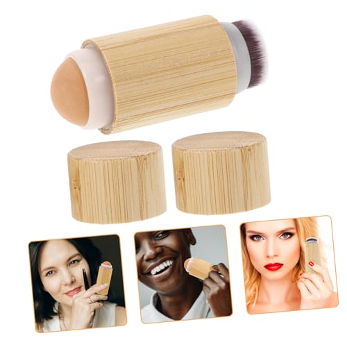 MERRYHAPY Blush Brush Alternative Soft Fiber Bristles Foundation Brush for Women Small Lightweight