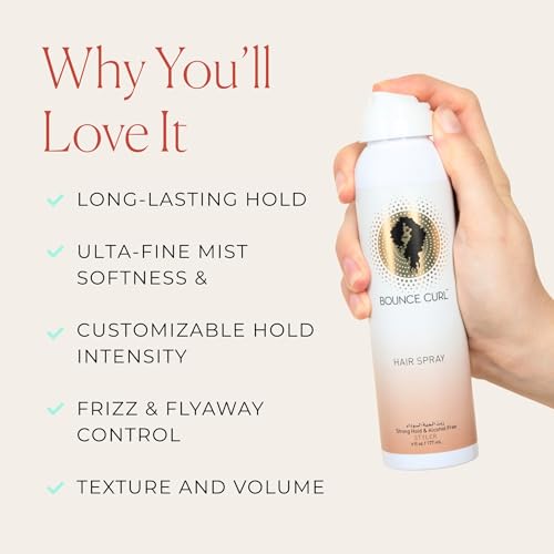 Spray cheveux bouclés Bounce Curl spray fixant fort sans alcool 117ml - 2