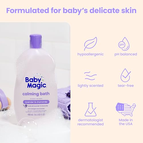 Baby Magic Calming Baby Bath, 16.5 Fl Oz thumb #3