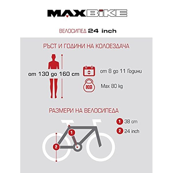 Bikesport Rocky 24" - Bicicleta de montaña para niño niña, Shimano 18 velocidades, Cuadro 14'' Acero, Frenos V-Brake