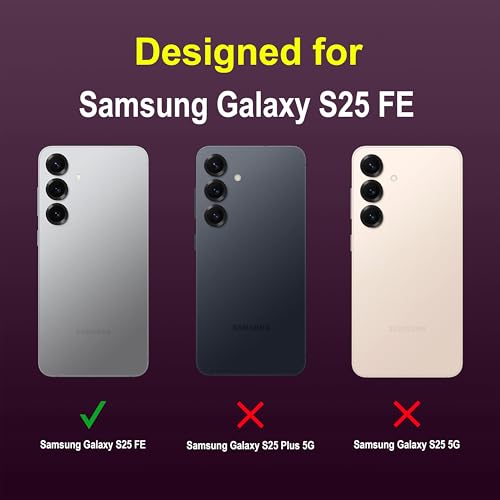 Image of Zapcase Back Case Cover for Samsung Galaxy S25 FE | Compatible for Samsung Galaxy S25 FE Back Cover | Liquid Silicon Magic Case with Camera Protection | Lavender