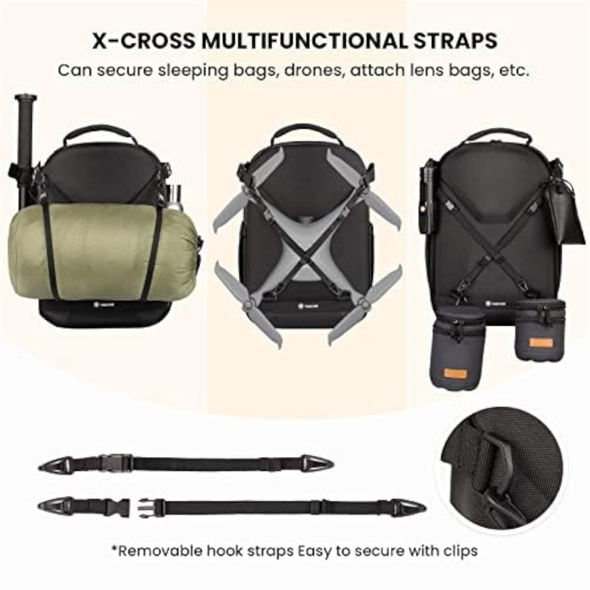 Hardshell Camera Backpack Bag