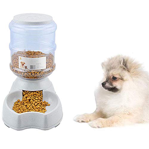 huahuajia Comedero AutomáTico para Perros Y Gatos Comedero AutomáTico para Mascotas PequeñAs Y Medianas Dispensador De Comida Seca Y HúMeda para Perros Gatos Conejos Y Mascotas PequeñAs Food Feeder Cover