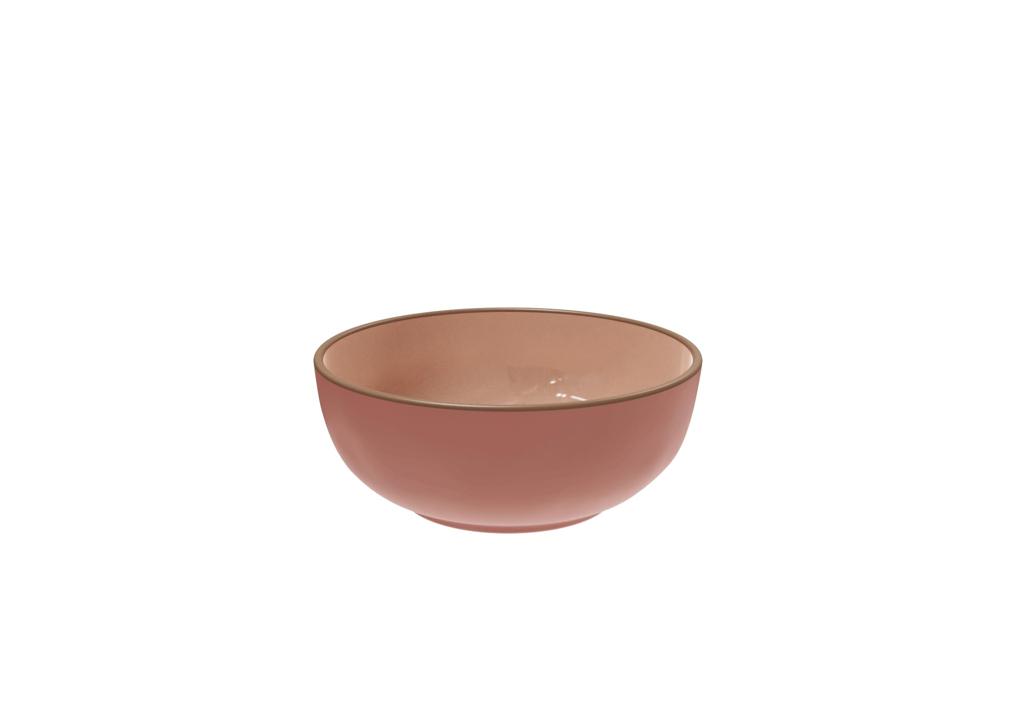 apollo THE HOUSEWARES BRAND Plastic RPET Small Snack Bowl 15cm, Terracotta