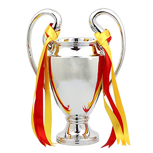 Football trophy 2021 European Champions League Football memorabilia Football championship trophy Customized trophy Competitive match trophy (Size : 46cm)