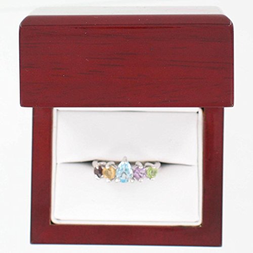 Bague Améthyste et Citrine en Argent, le cadeau idéal pour marquer un moment - 4