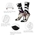 XZDWPY a Space Odyssey Unisex Mid-Calf Socks White Polyester Skin-Friendly Moisture-Wicking Fashionable Crew Socks