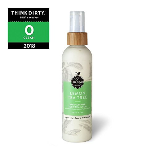 JUSU Body Lemon Tea Tree Daily Face Cleanser for Normal/Sensitive/Combination Skin - 100% Natural