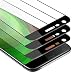 Produktbild Cadorabo 3x Vollbild Panzer Folie kompatibel mit LG G5 - Schutzfolie in TRANSPARENT mit SCHWARZ - 3er Pack Gehärtetes (Tempered) Display-Schutzglas in 9H Härte mit 3D Touch
