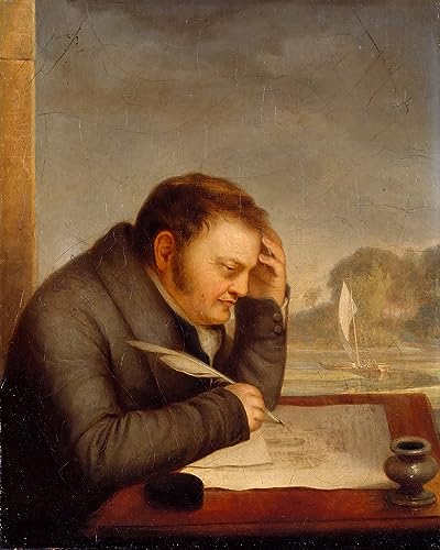 Impression d'affiches toile portrait Karl Friedrich Friedrich Nerly 60x90