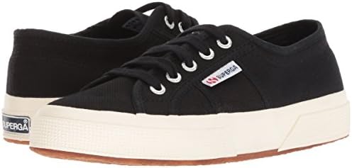 Superga Unisex Ankle Sneaker, Black 999, 8 Wide US Women | Image 6