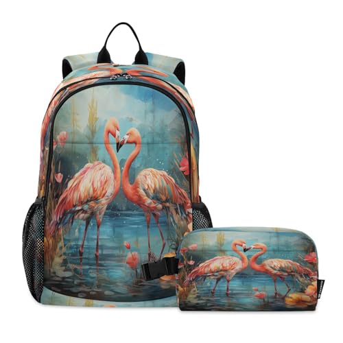 Sac d'école léger durable pour soulager le dos des enfants avec lunch box