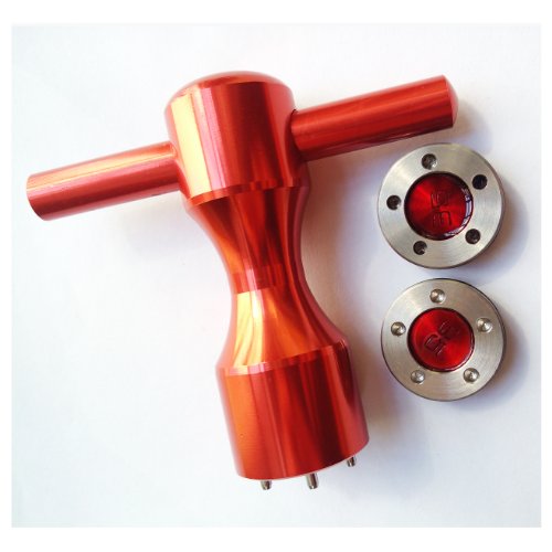 New 2 x 35g Custom Weights + Red Wrench for Titleist Scotty Cameron Putters, Red