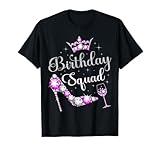 Photo Gallery birthday squad diva squad viola tacchi alti labbra maglietta Photo Gallery birthday squad diva squad viola tacchi alti labbra maglietta