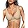 OEAK Womens Deep V Bras Wireless Comfortable Bra Supportive No Underwire Bras Tshirt Push Up Bralettes Plunge Seamless Bra Semolina L