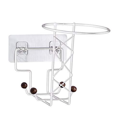 Niumen Support De Casque De Moto, Support De Stockage De Casque De Vélo Support Mural Crochet D'affichage De Casque pour Moto De Vélo, pour Casque, Casquette, Chapeaux, Perruques Et Balles Cover