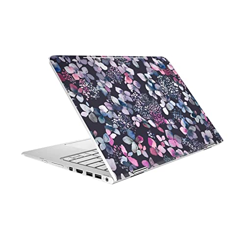 Autocollant Peau HP Spectre Pro X360 G2 Vinyle Antitrace Protection Coque Ninola Hydrangea Floral