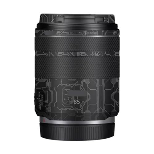 85 2 カメラレンズスキン 傷防止 ステッカー に適合する Canon RF 85mm F2 コート ビニール 保護フィルム デカール(回路チタン)